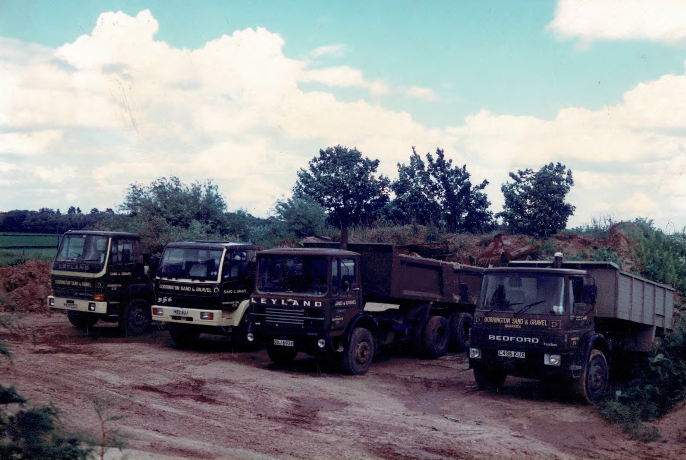H Evason Lorry Fleet mid 1980s